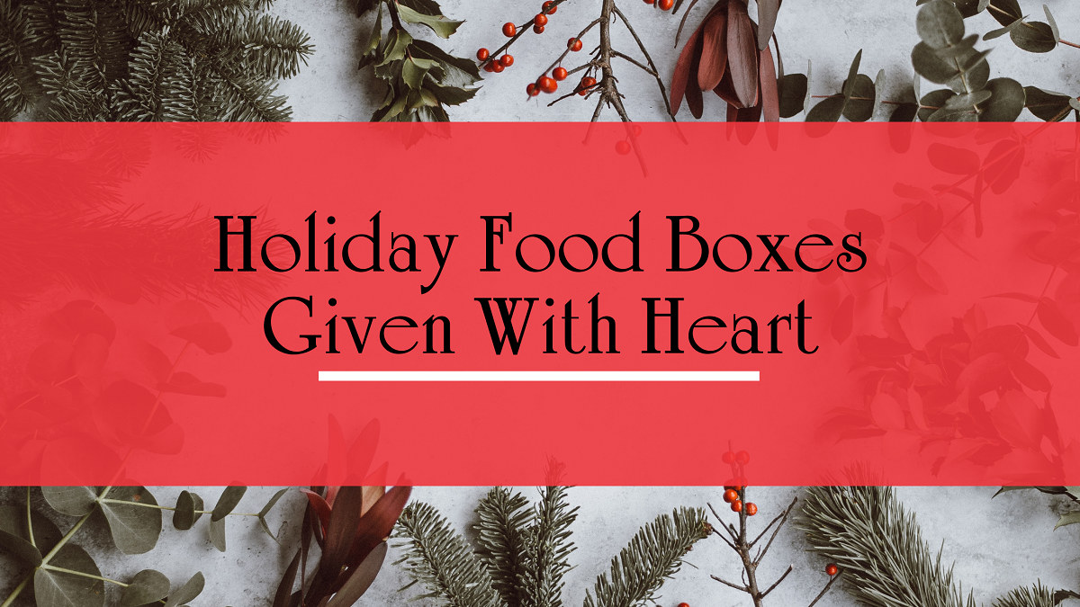 Who is giving away free holiday food boxes near me
