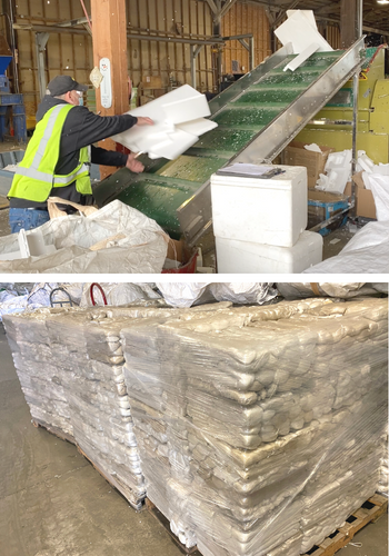 SVdP provides Styrofoam (EPS) recycling solution