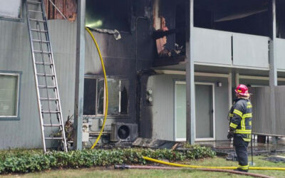 Residents safe after fire at SVdP housing in Eugene